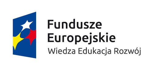 Logotyp Fundusze Europejskie Wiedza Edukacja Rozwój