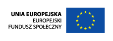 logotyp Europejskiego Funduszu Społecznego
