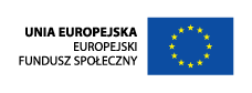 Logotyp Europejskiego Funduszu Społecznego